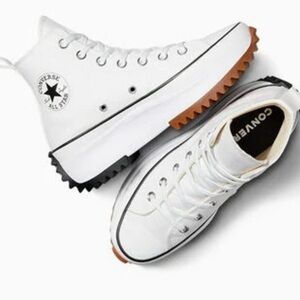 CONVERSE RUN STAR High Top Sneaker White Size Women’s 6.5